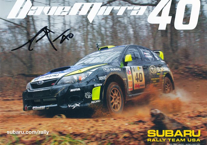 Subaru Impreza STi, #40, 17. Rally in the 100 Acre Wood 2011, 27,9 x 21,6 cms